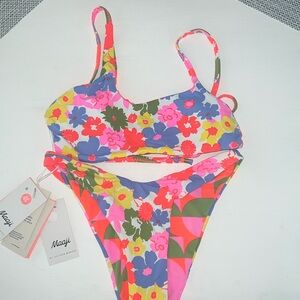 Maaji Pristine Flower Bikini Set